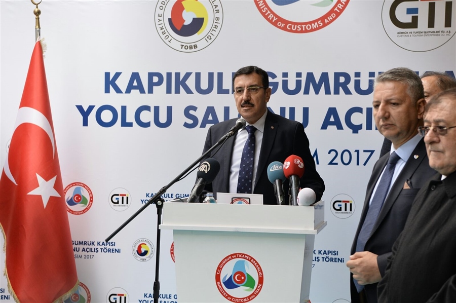 Yönetim Kurulu Başkanımız NAİL ÇİLER,Kapıkule Gümrük Kapısı Yolcu Salonu Açılış Töreni ve Hamzabeyli Gümrük Kapısı Temel Atma Töreni ne katıldı.