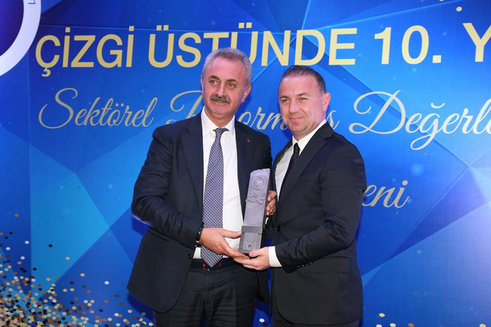 Kocaeli Sanayi Odası 10. Sektörel Performans Değerlendirme Ödül Töreni