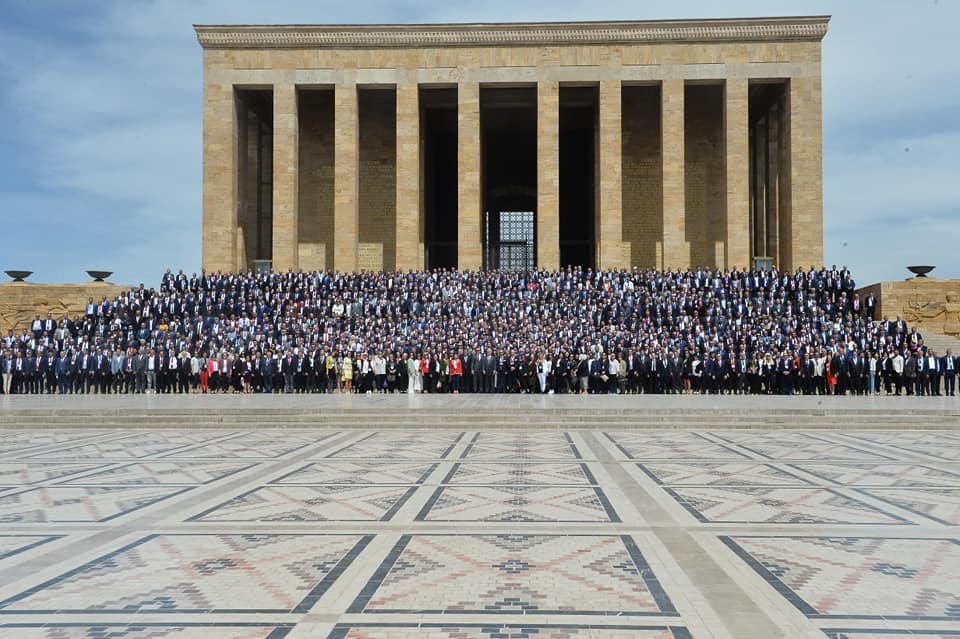 TOBB Delegelerimizle beraber TOBB 75. Genel Kurul öncesi Anıtkabir ziyareti