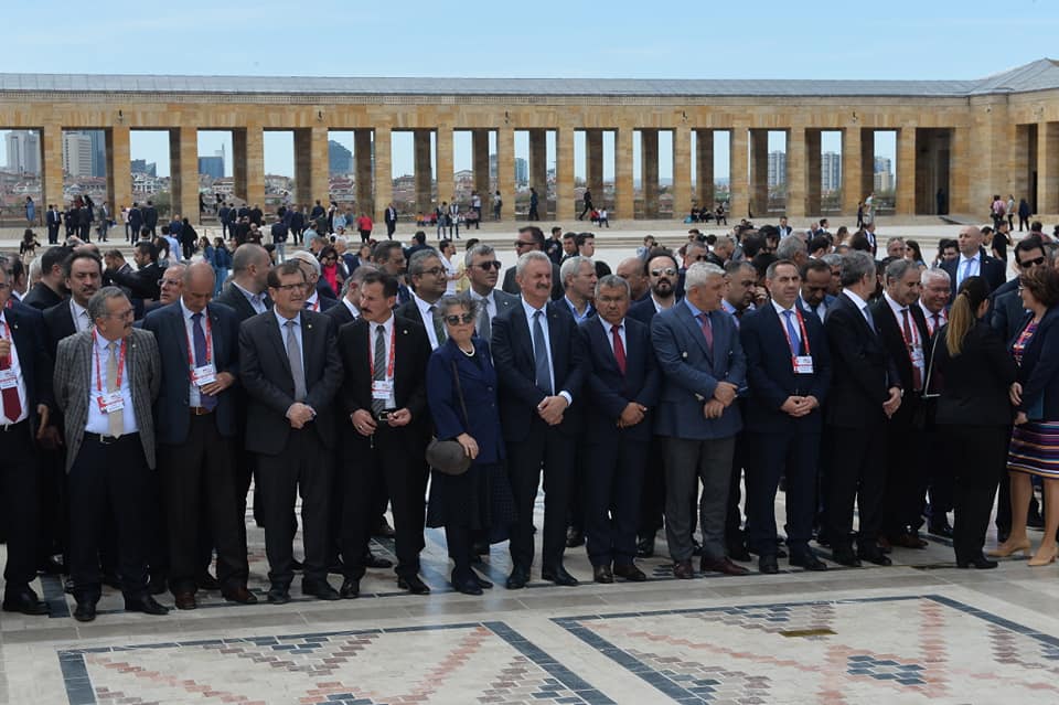 TOBB Delegelerimizle beraber TOBB 75. Genel Kurul öncesi Anıtkabir ziyareti