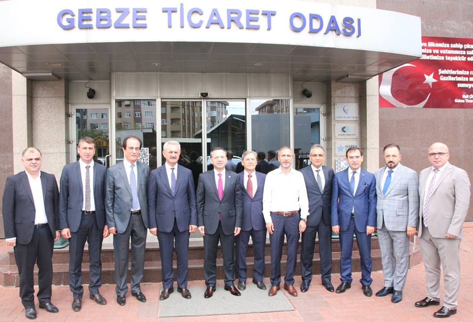 Kocaeli Valisi Sn. Hüseyin AKSOY Odamıza nezaket ziyaretinde bulundu. 