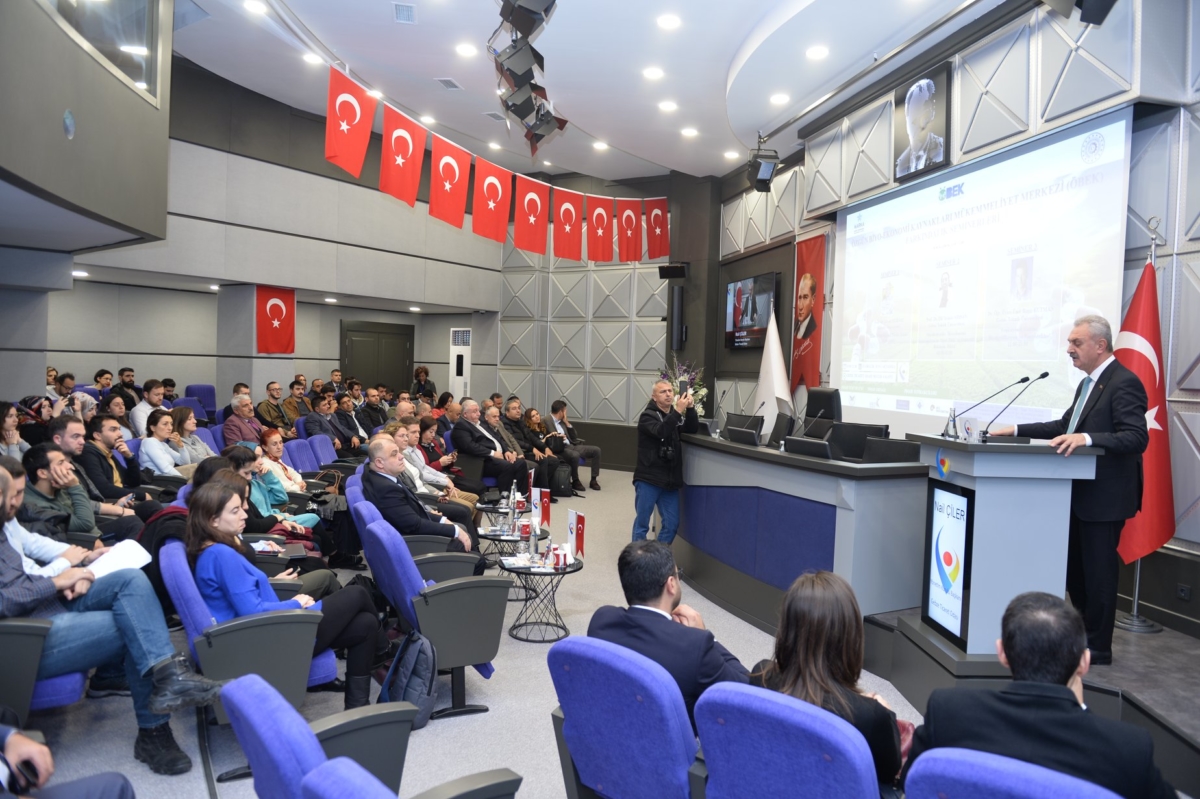 Özgün Biyo-Ekonomi Kaynakları Mükemmeliyet Merkezi (ÖBEK) projesi bilgilendirme semineri Odamız ev sahipliğinde gerçekleştirildi.